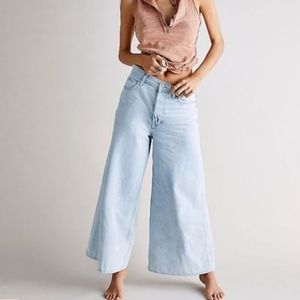 We The Free❤️ Free People Wide Leg Jeans